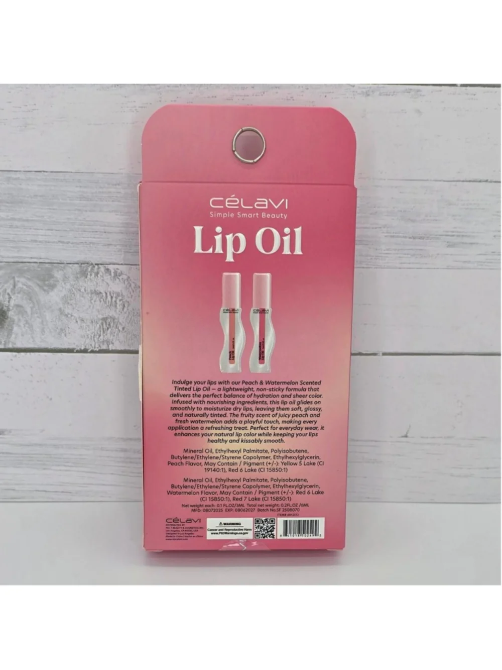 CéLAVI Lip Oil Duo